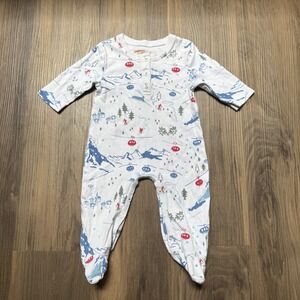 Petidoux Ski Baby Sleeper Pima‎ Cotton 0-3
